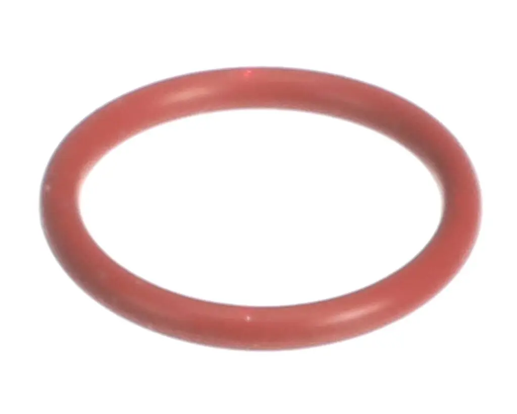 a red circle on a white background