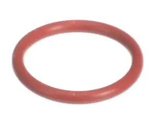 a red circle on a white background