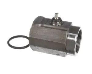 a metal cylinder with a rubber ring
