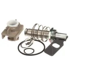 a metal cylinder with a spring and gasket