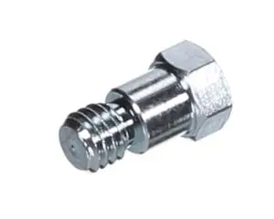 a close-up of a bolt