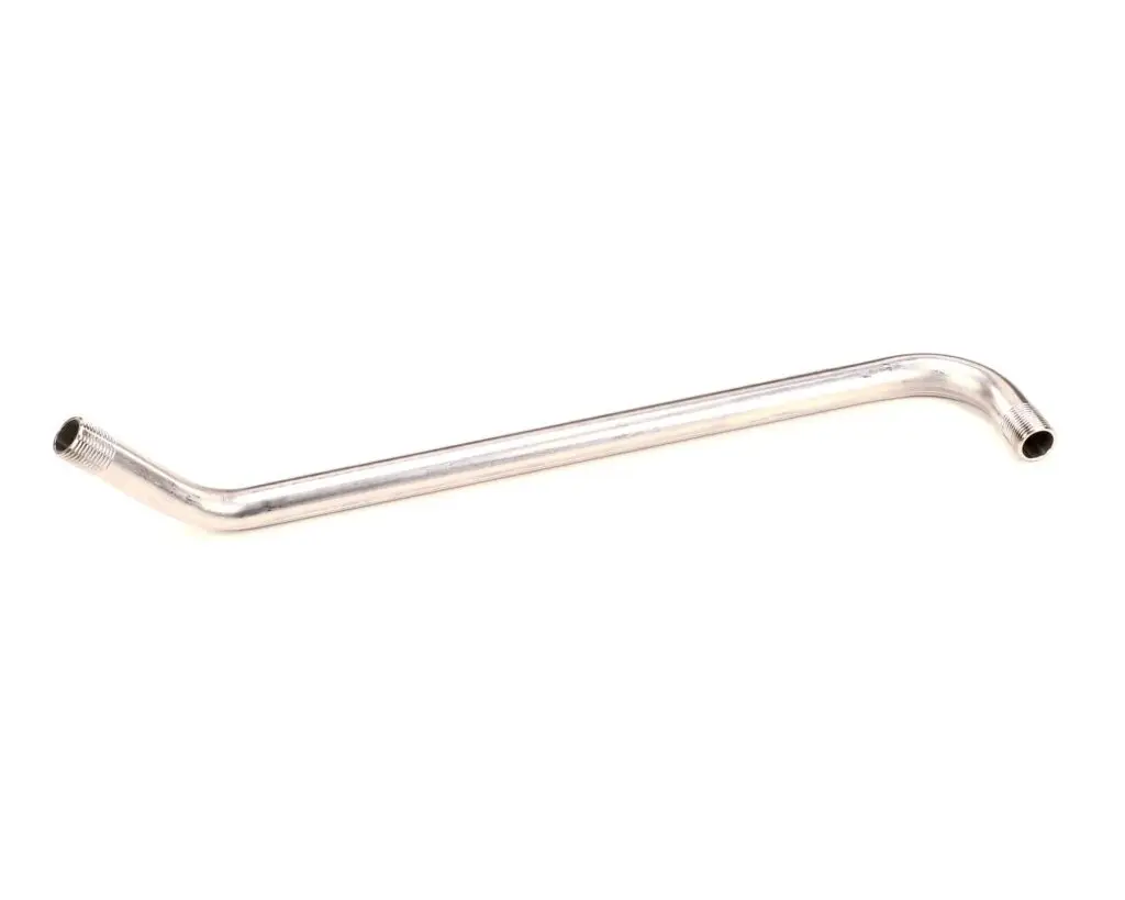 a silver wrench on a white background