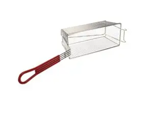 Henny Penny Basket - 1/2 Size - Coated Handle - 2/Vat