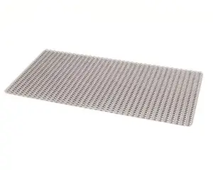 a close up of a mat