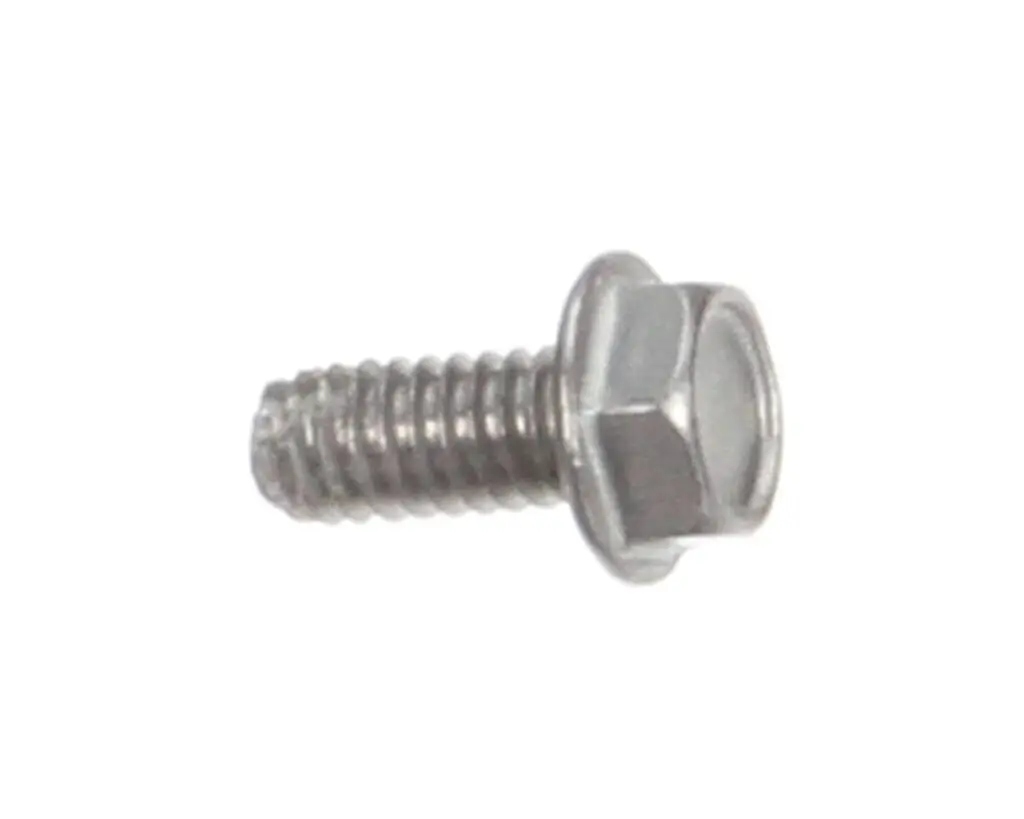 a close-up of a screw