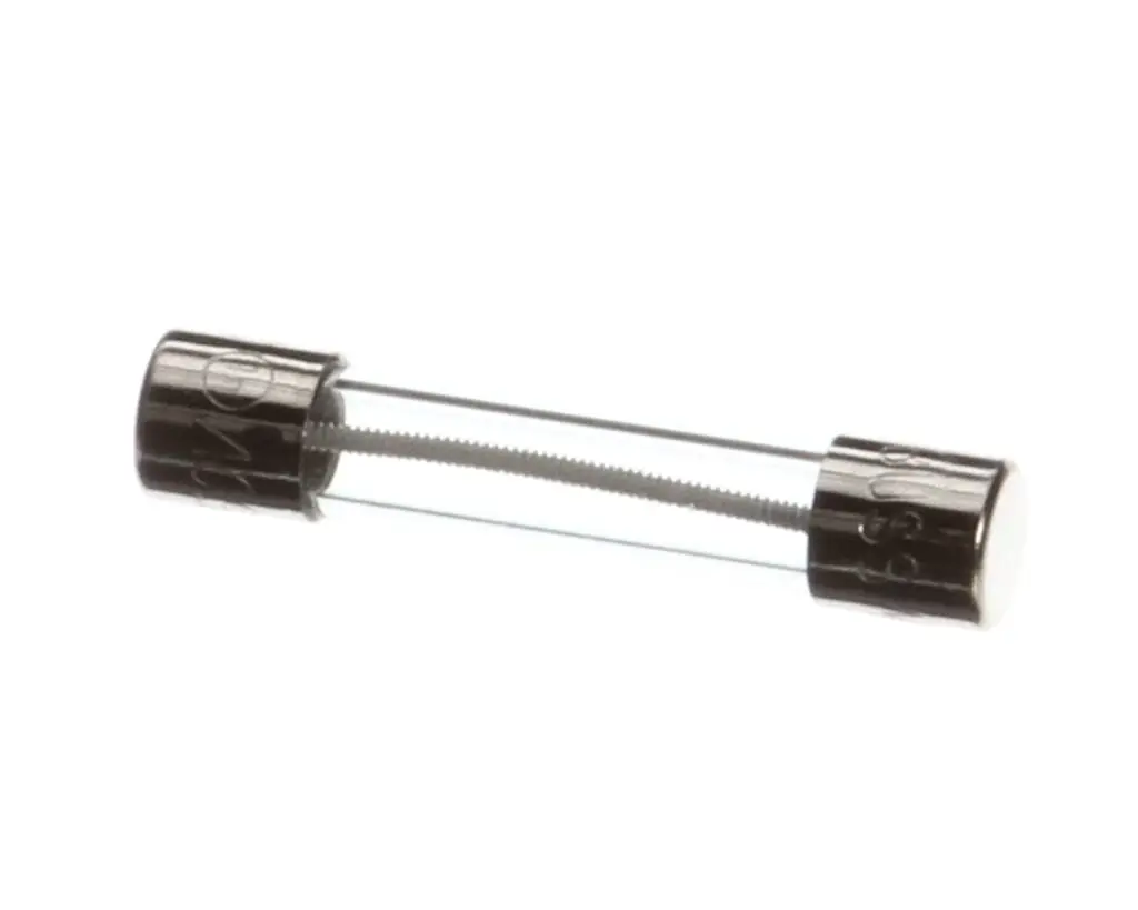 a glass tube with a metal cap