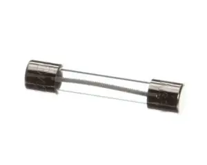 a glass tube with a metal cap
