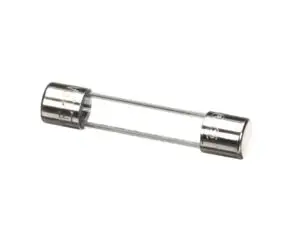 a glass tube with a silver cap