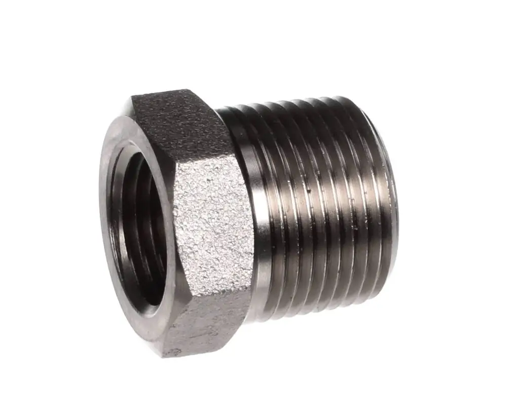 a close up of a bolt