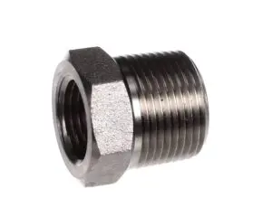 a close up of a bolt
