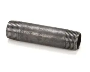 a metal pipe with a thread