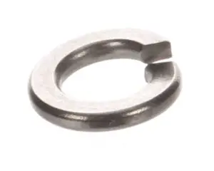 a close up of a metal ring