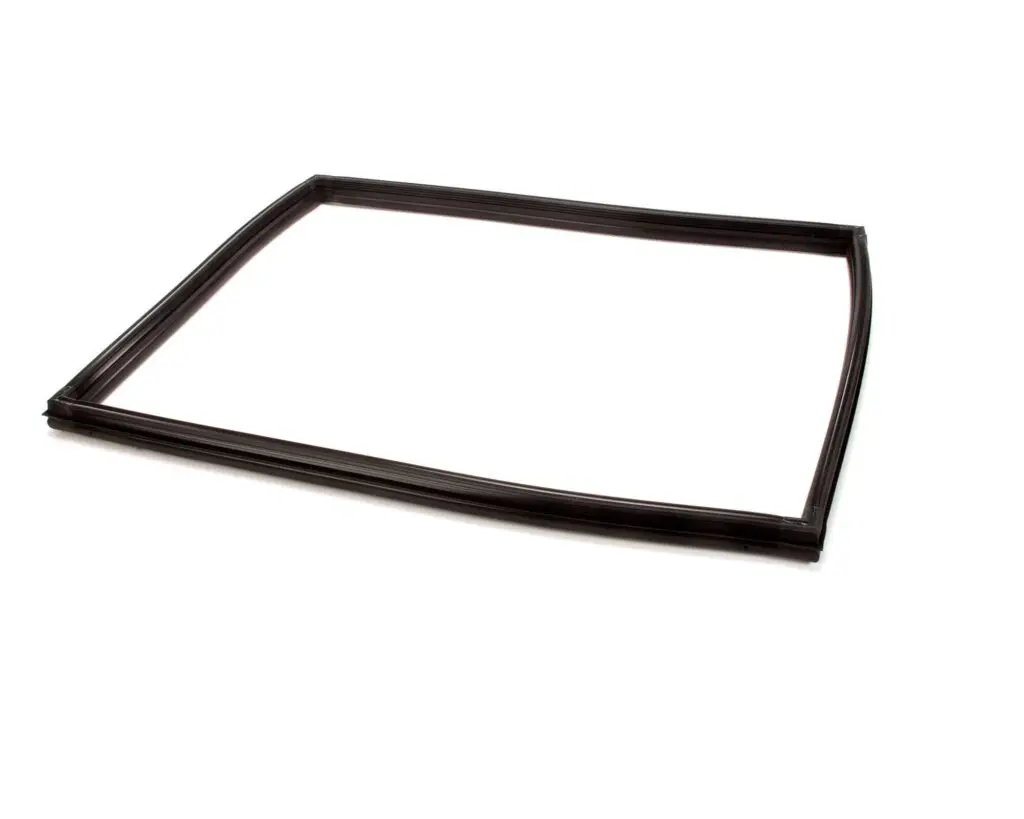 a black rubber frame on a white background