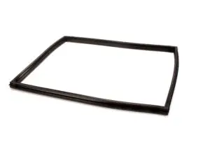 a black rubber frame on a white background