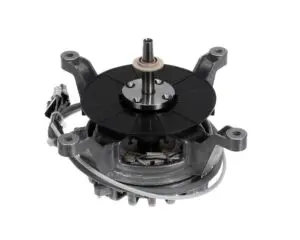 a close up of a motor