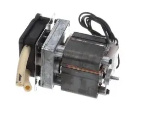 a metal device with wires