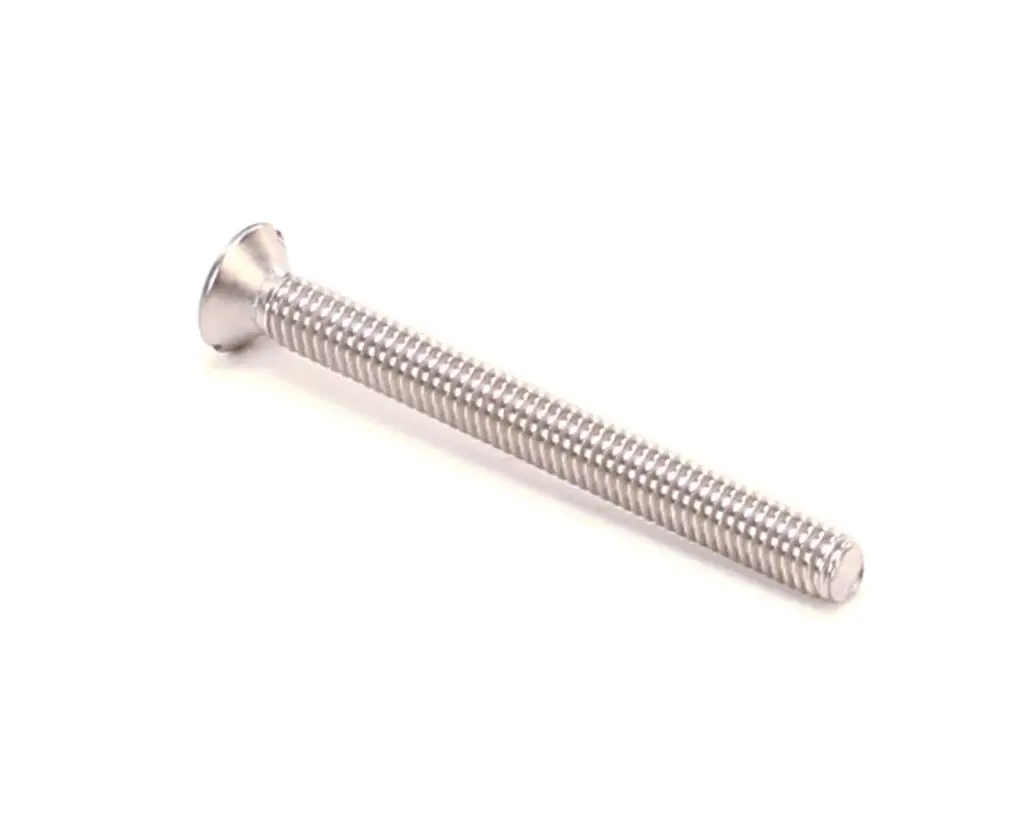 a close up of a screw
