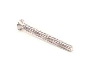 a close up of a screw