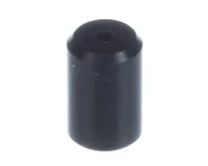 a black cylinder with a hole