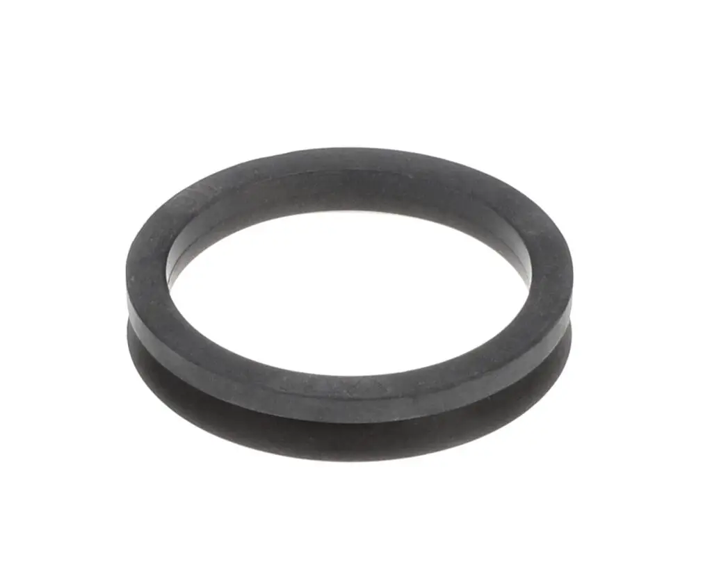a black round object with a white background