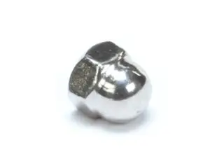 a close up of a silver object