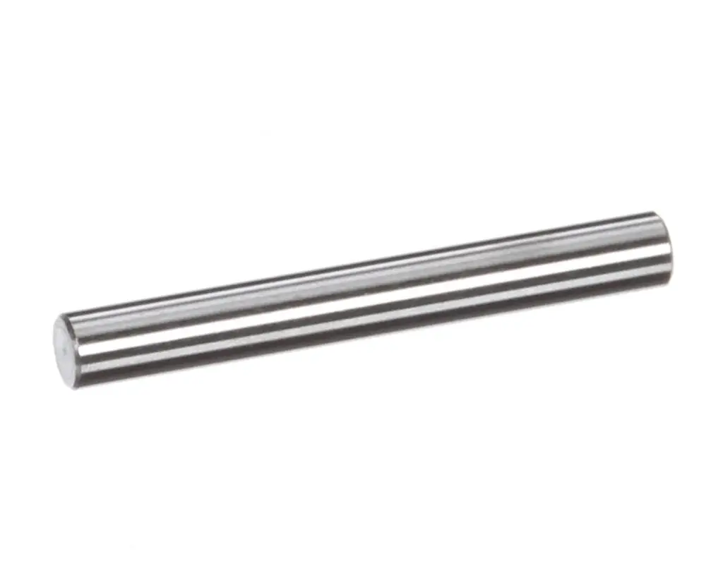 a close-up of a metal rod