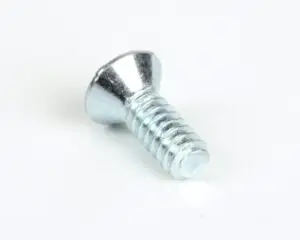 a close up of a screw