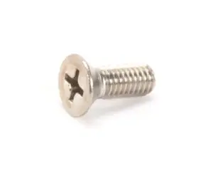 a close up of a screw