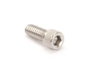 a close up of a screw