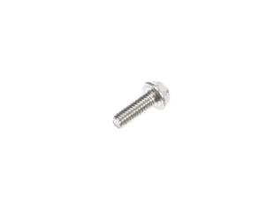 a close up of a screw